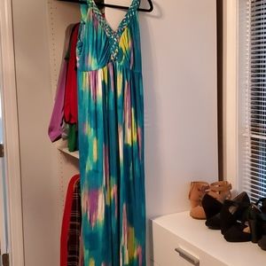 Maxi knit dress